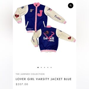 LOVER GIRL VARSITY JACKET